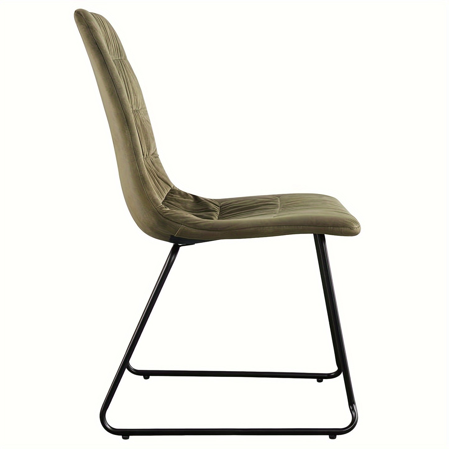 Set Of 4 Velvet Dining Chairs, Designed With Upholstered Backrests And Sturdy Metal Legs, Perfect For Adding A Touch Of Leisure To Your Lounge, Living Room, Bedroom, Kitchen, Dining Room, Or Restaurant Furniture