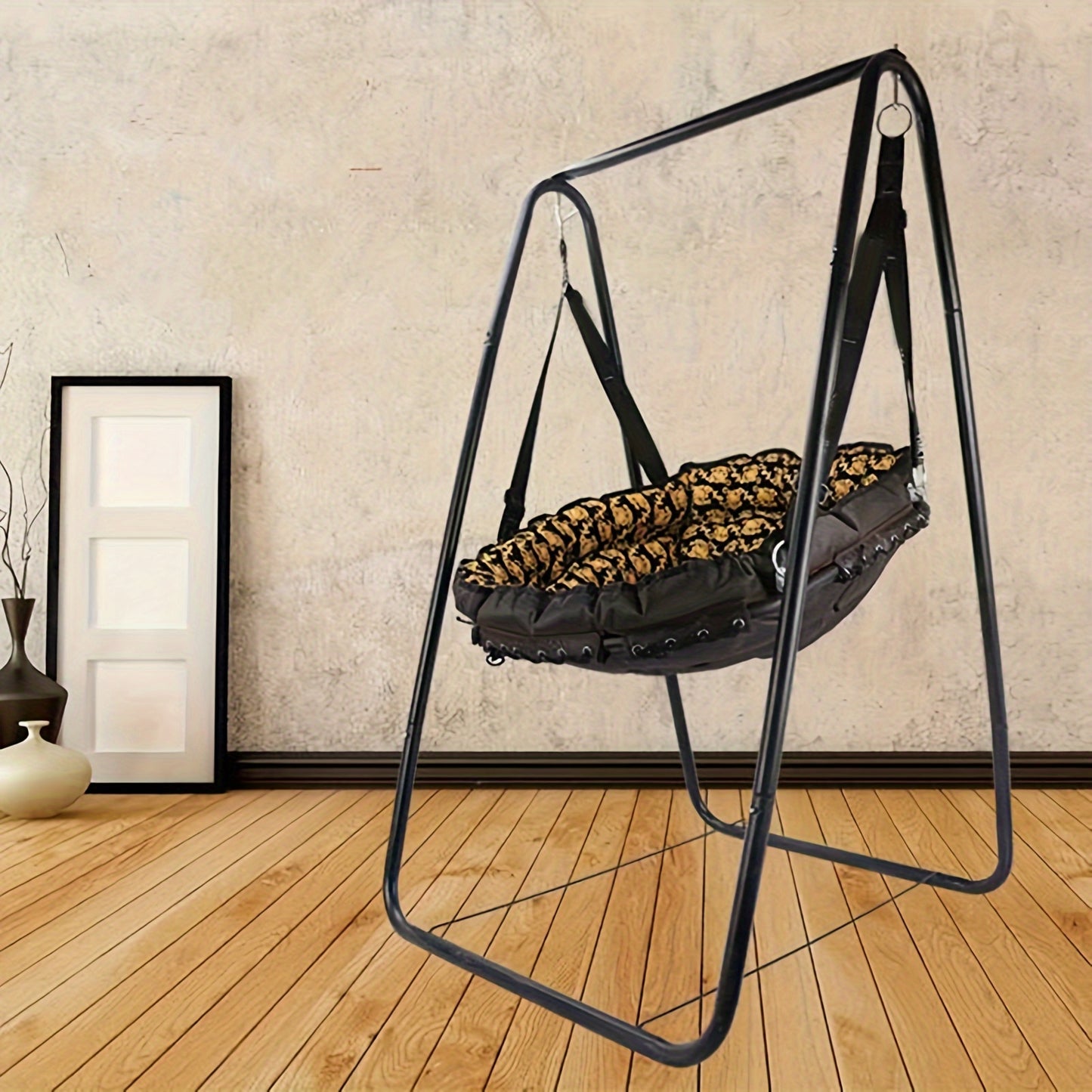 Outdoor Swing Hanging Chair Cradle, Indoor Balcony Swing Hammock