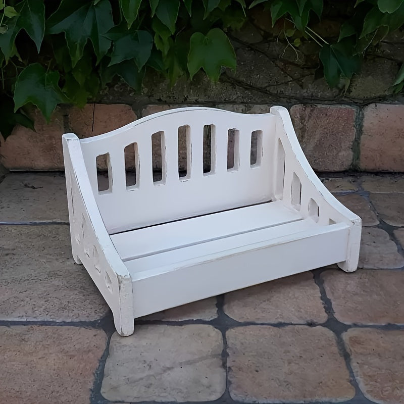 Solid Wooden Photography Sofa, Photography Prop, Removable, Christmas Halloween Thanksgiving Gift, Removable Washable Furniture Home Decor Carnival