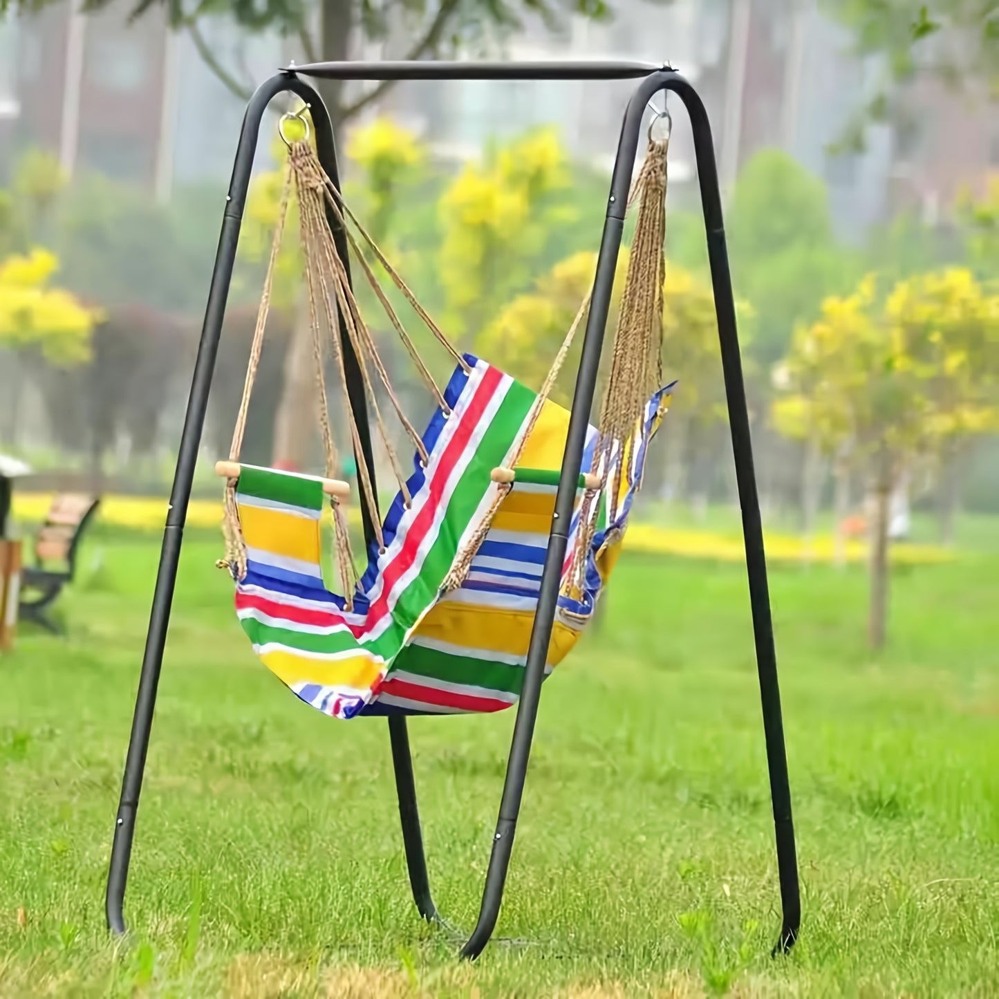 Outdoor Swing Hanging Chair Cradle, Indoor Balcony Swing Hammock