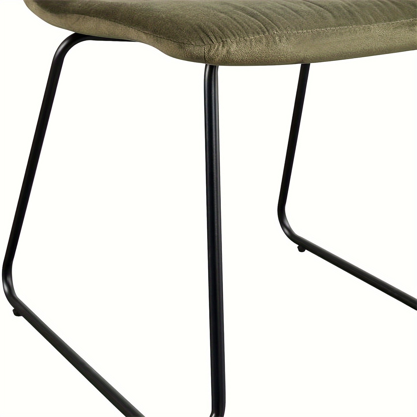 Set Of 4 Velvet Dining Chairs, Designed With Upholstered Backrests And Sturdy Metal Legs, Perfect For Adding A Touch Of Leisure To Your Lounge, Living Room, Bedroom, Kitchen, Dining Room, Or Restaurant Furniture