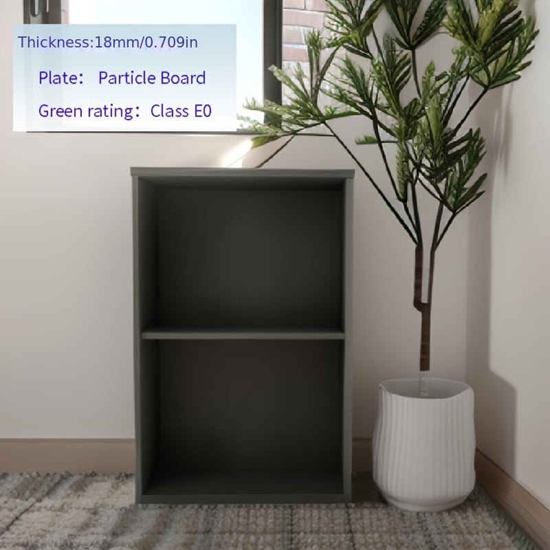 Second Floor Solid Wood Simple Bookshelf Floor Living Room Shelving Bedroom Shelving Household Wall Cabinets Small Partition Office Bookcase