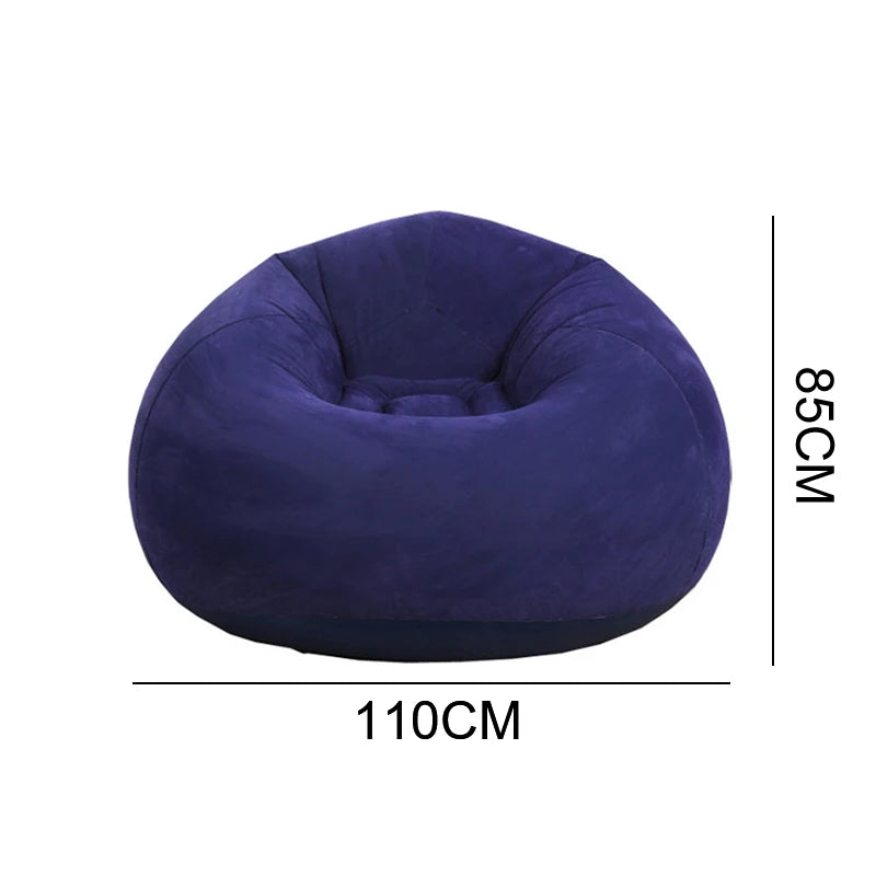 Lazy Inflatable Sofa Chairs Environmental PVC Lounger Seat Tatami Folding Sofas For Living Room Bedroom Dormitory Furniture