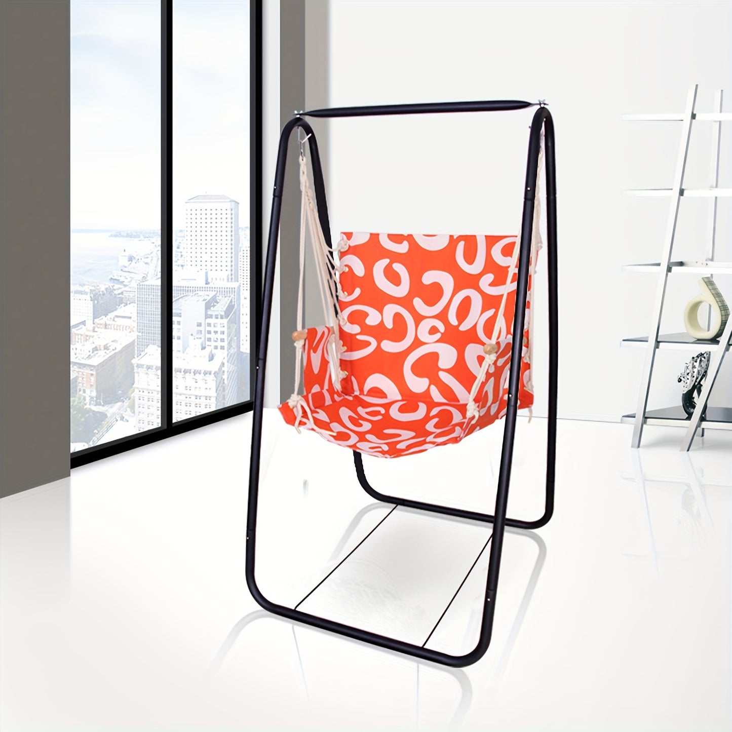 Outdoor Swing Hanging Chair Cradle, Indoor Balcony Swing Hammock