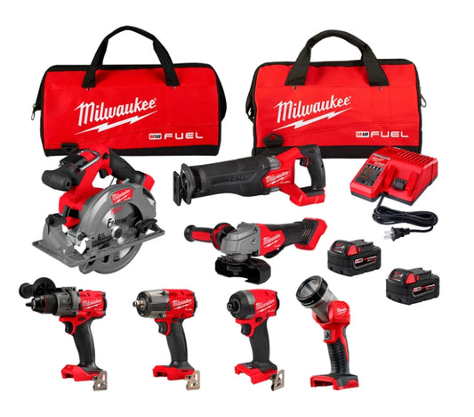 Milwaukee 3697-27/ M18 Fuel 7-Tool Combo Kit